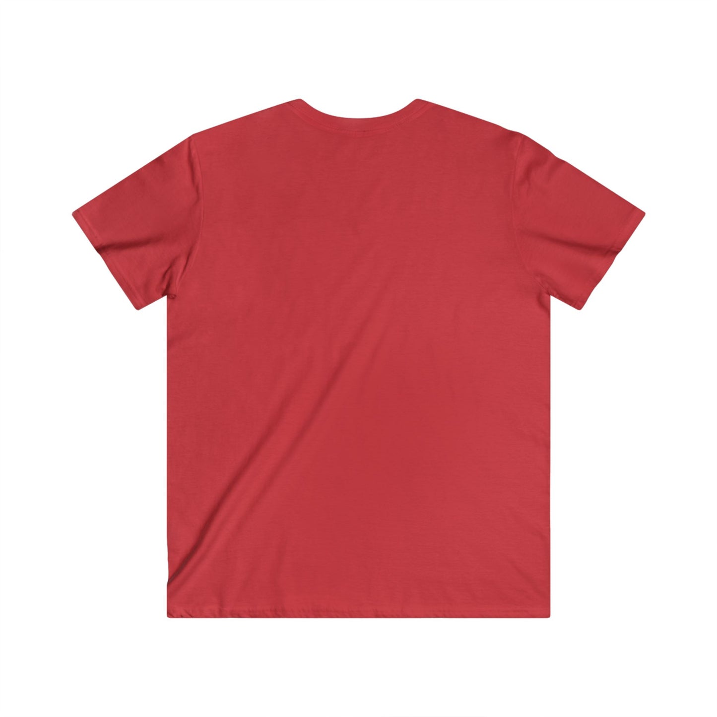 Fitted V-Neck Tee - Scris alb "Ciorapi cu creatina"