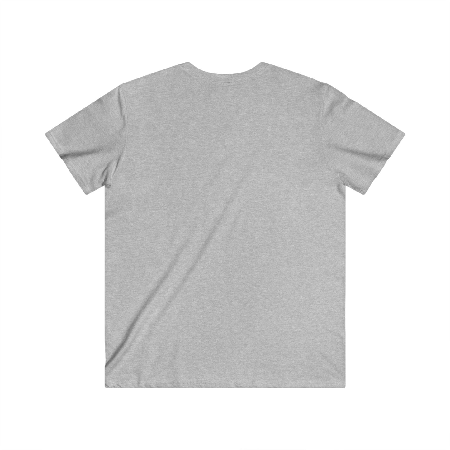 Fitted V-Neck Tee - Scris alb "Ciorapi cu creatina"